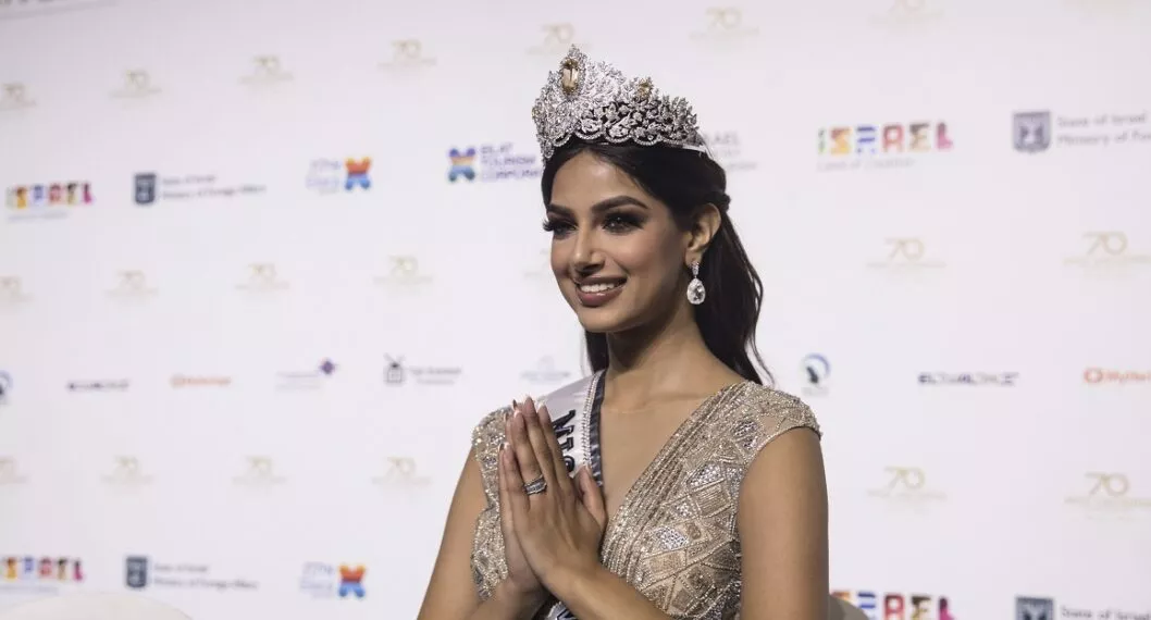 Miss Universo 2021. Harnaaz Sandhu, en nota sobre cómo ha cambiado en su año de reinado