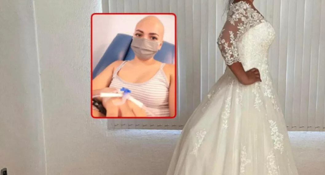 Mujer en México rifa su vestido de novia para pagar tratamiento contra el cáncer; prometido la abandonó.