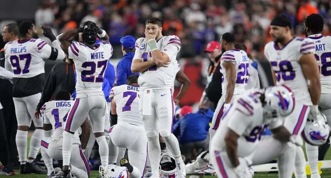 Video Damar Hamlin de Buffalo Bills cae desmayado en partido de NFL