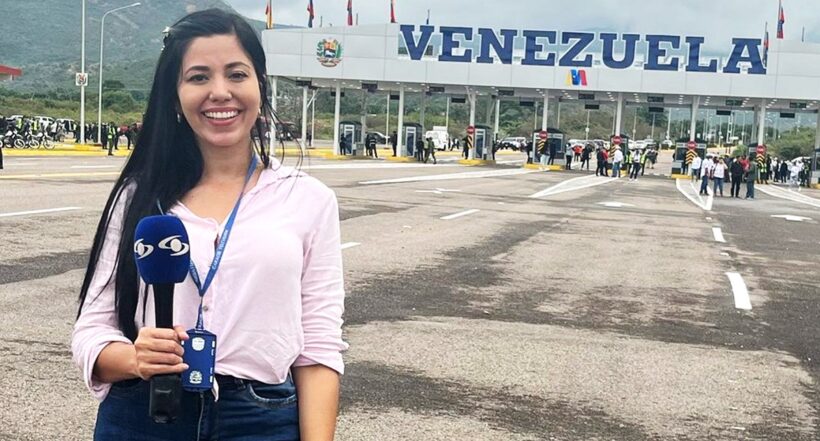 Periodista de Noticias Caracol, que cruzó a Venezuela; la “sorprendió” la autoridad