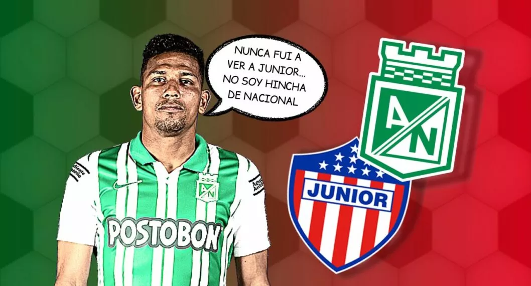 Alexander Mejía reveló el equipo del que es hincha: Junior, Nacional, Quindío