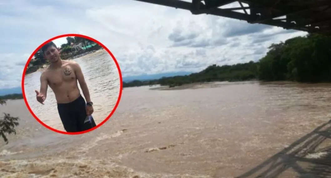 Soldado fue arrastrado por el río Saldaña en Tolima; sus familiares lo buscan.