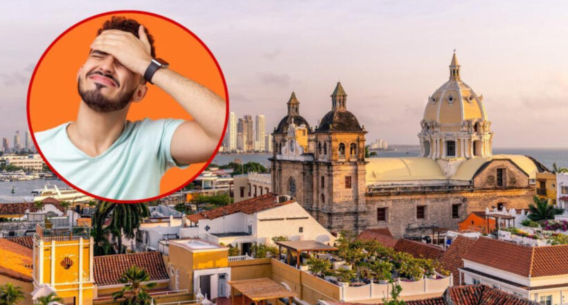 Turista griego alquiló apartamento en Cartagena y se encontró con algo que no esperaba.