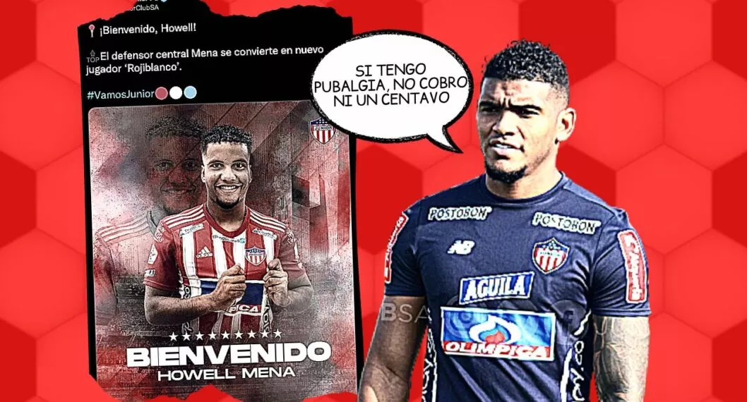 Junior anunció nuevo defensa Howell Mena e hinchas explotaron por Rafa Pérez