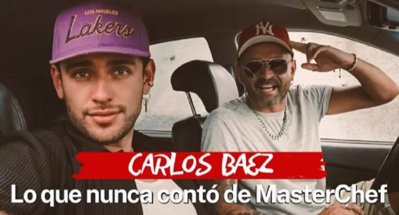 Carlos Baéz y Andrés Wilches, durante entrevista en programa AutoStar Tv