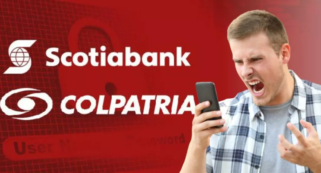 Scotiabank Colpatria: aplicación móvil se cayó este viernes en Colombia y usuarios no pueden hacer transferencias.