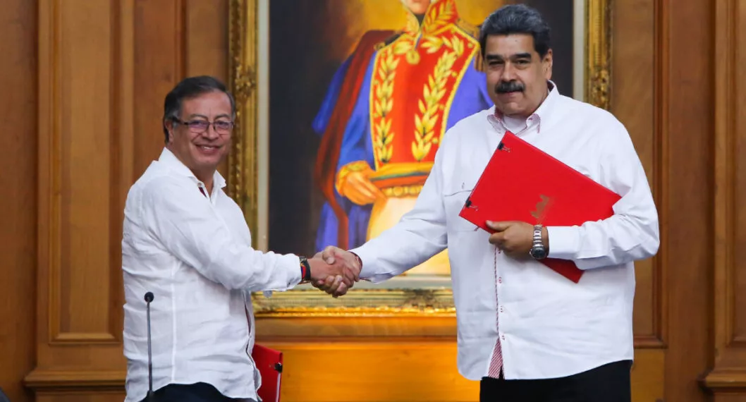 Gustavo Petro y Nicolás Maduro se reunirán este sábado en Caracas, Venezuela.