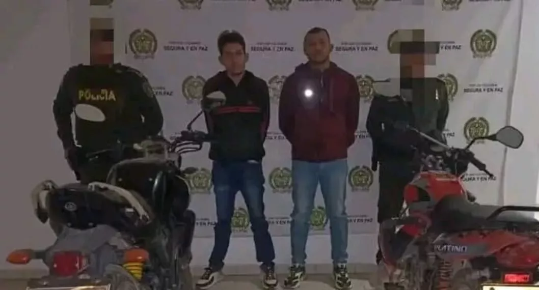 Policía capturó a dos jóvenes que se habían robado una moto en Chiriguaná