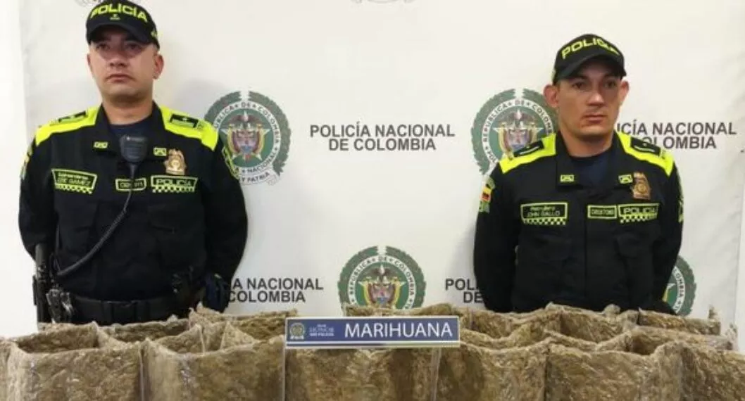 Aeropuerto El Dorado: policía incauta 12.665 gramos de marihuana, iban a Guajira