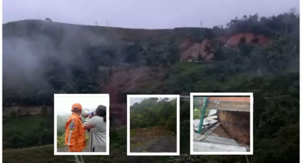 Derrumbe en Cauca tiene bloqueadas vías a Popayán, Pasto y la Panamericana