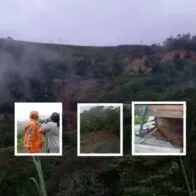 Derrumbe en Cauca tiene bloqueadas vías a Popayán, Pasto y la Panamericana