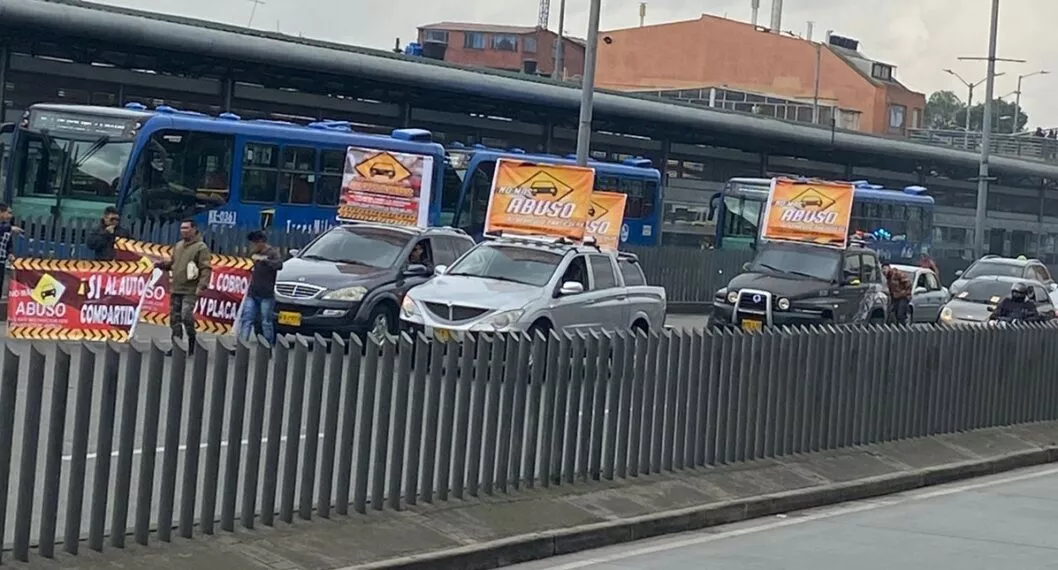 Bogotá hoy: protestas por nuevo pico y placa en Bogotá, dueños de carros piden carro compartido.
