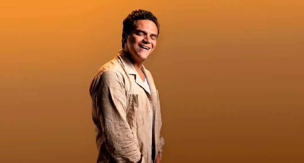 Silvestre Dangond, como Leandro Díaz, antes de contar si su esposa, Pieri Avendaño, está embarazada.
