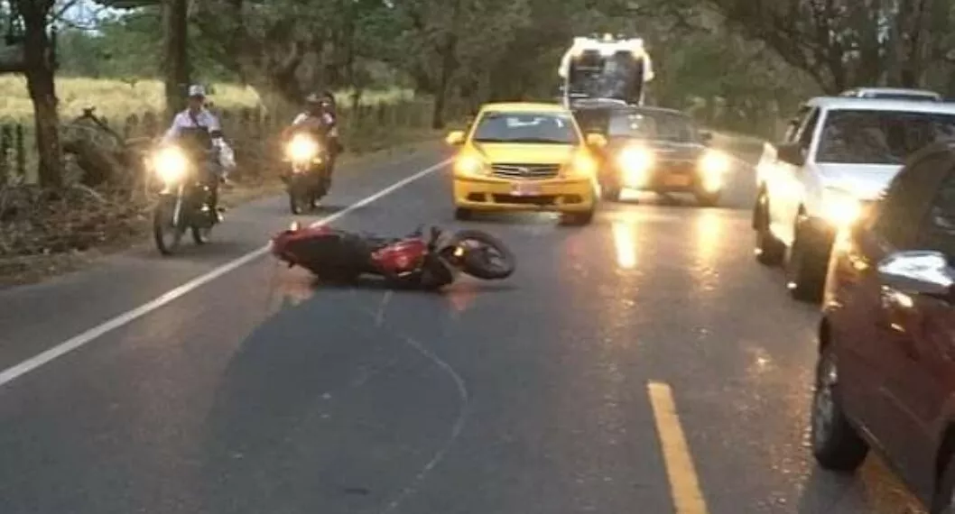 Motociclista murió por accidente con bus de la agrupación de Kbeto Zuleta, hijo de Poncho Zuleta