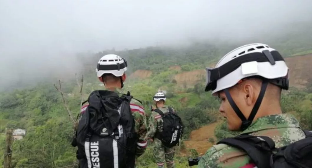 Ejercito envió unidad especial para atender emergencia en Rosas, Cauca