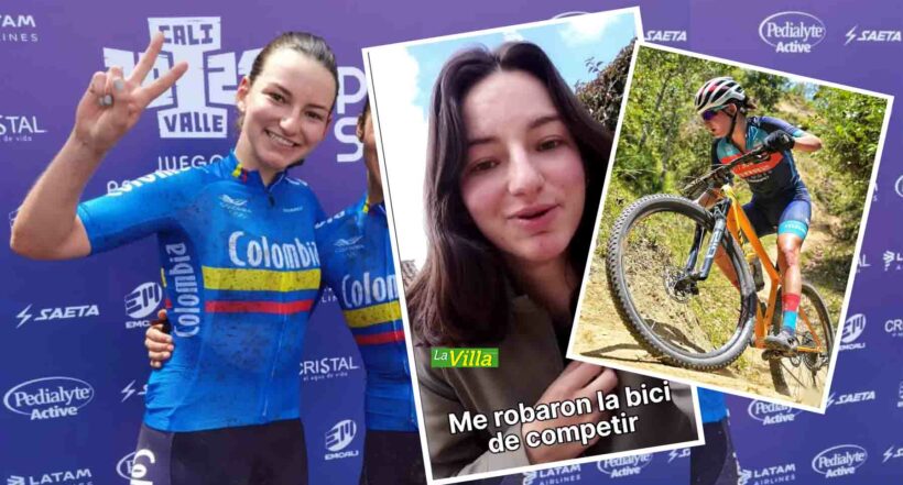 Ciclista colombiana fue estafada y le robaron su bicicleta