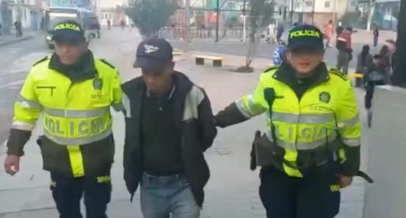 Bogotá: policías encontraron en una requisa a un homicida en Ciudad Bolívar