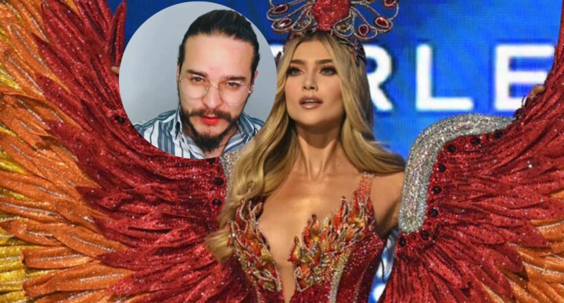 Fotos de Daniel Daza y de Miss Colombia, en nota de error con Miss Colombia en Miss Universo que tuvo y ocultó astrólogo Daniel Daza
