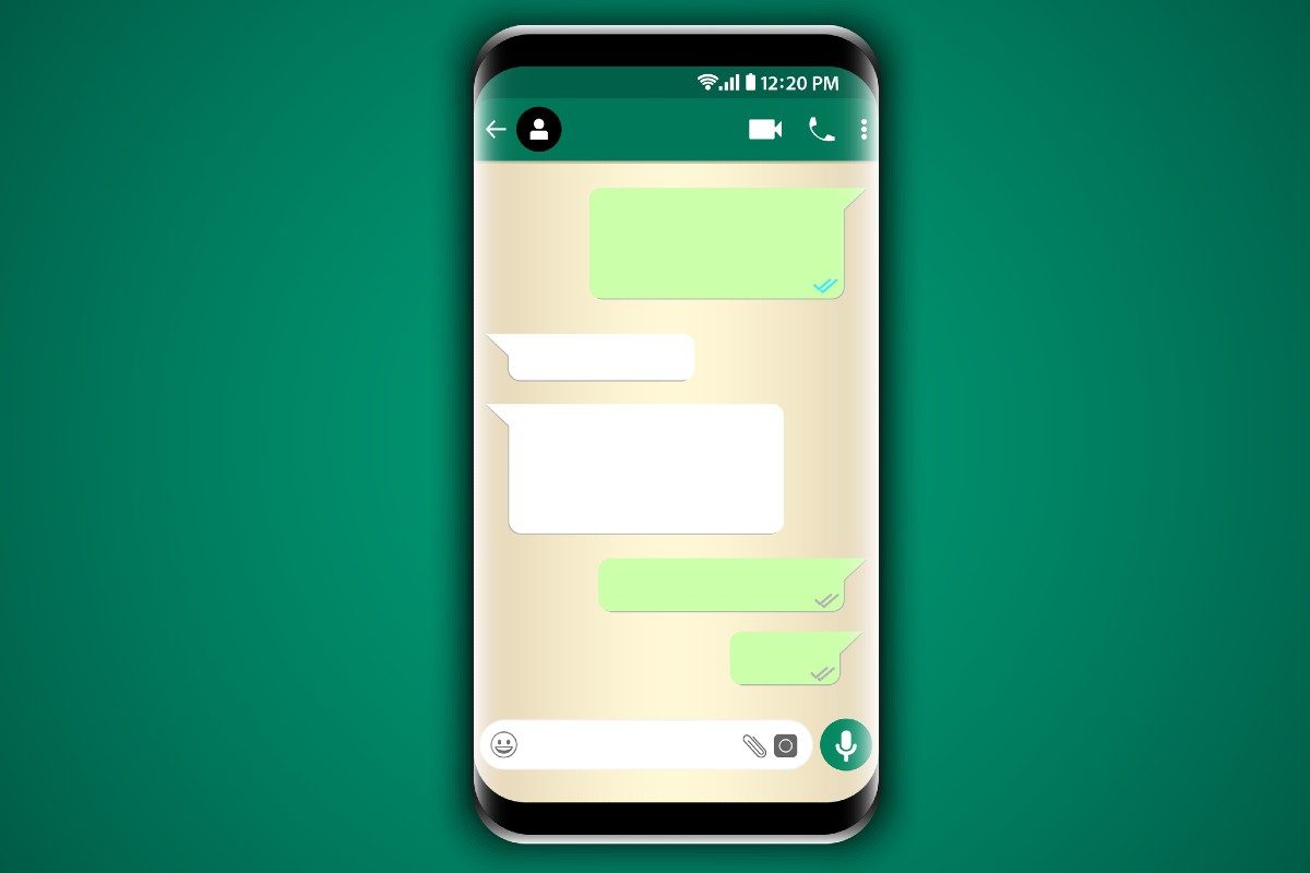 Chat de mensajería a propósito de las nuevas funciones de WhatsApp plus en 2023.