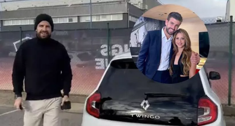 Revelan detalle de la placa del Twingo que manejó Piqué contra Shakira