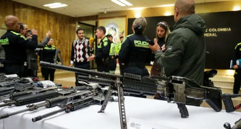La Policía incauta cerca de medio centenar de armas en el sur del país
