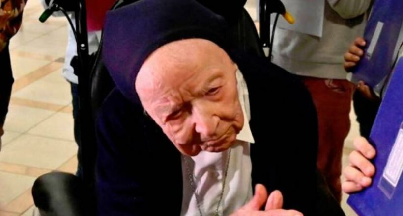 Murió la persona más vieja del mundo, una monja francesa llamada Lucile Randon