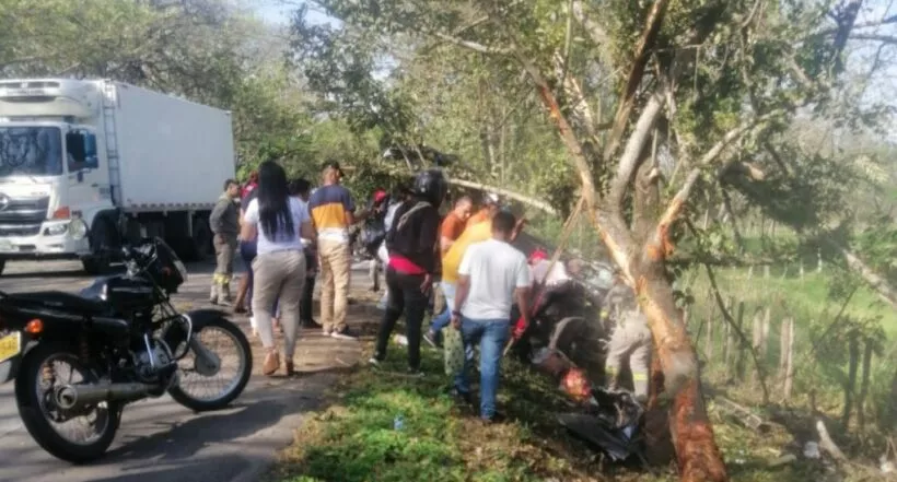 Periodistas murieron en accidente de camioneta de Gobernación del Cesar