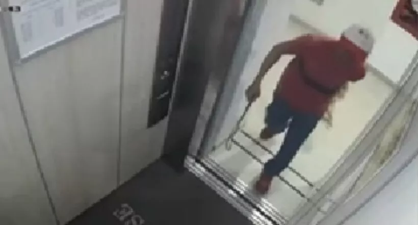 Paseador de perros golpeó a un perro de un cliente en ascensor, en Barranquilla