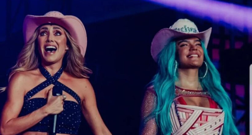 Karol G anunció que gestionará con RBD su gira por Colombia. La cantante comunicó que se contactará con la banda mexicana y Anahí le respondió. 