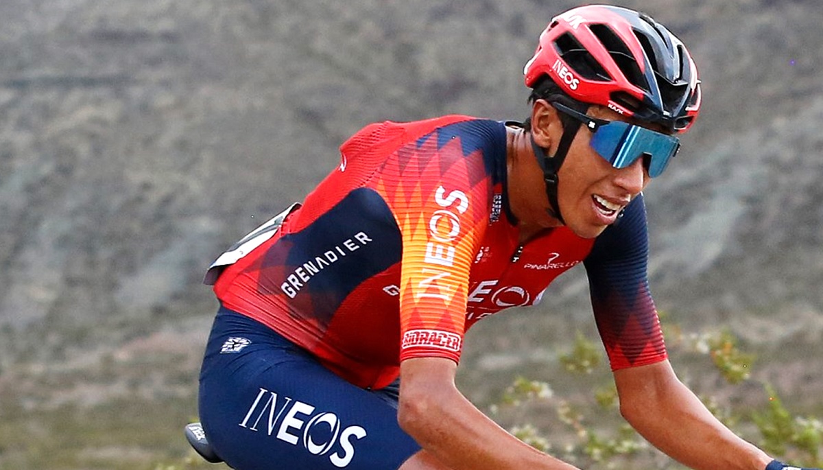 Egan Bernal, que se retira de la Vuelta a San Juan por dolor de rodilla 