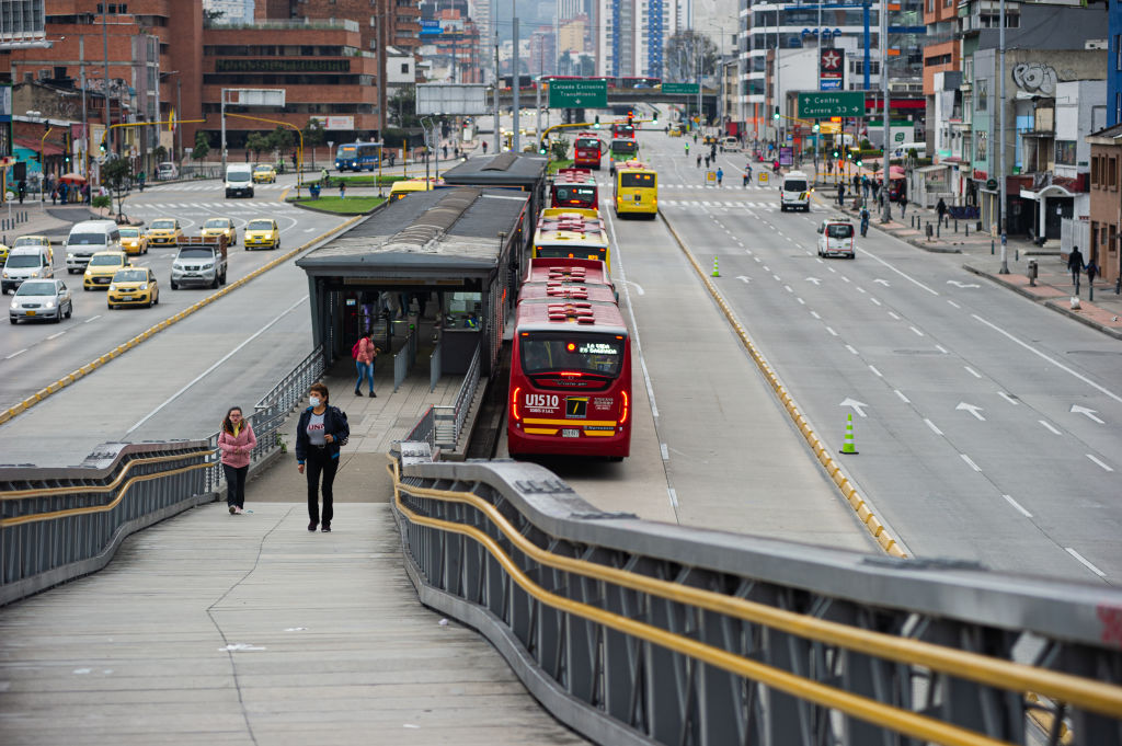 Imagen ilustrativa de un día sin carro ni moto en Bogotá, como el de este jueves 2 de enero del 2023.