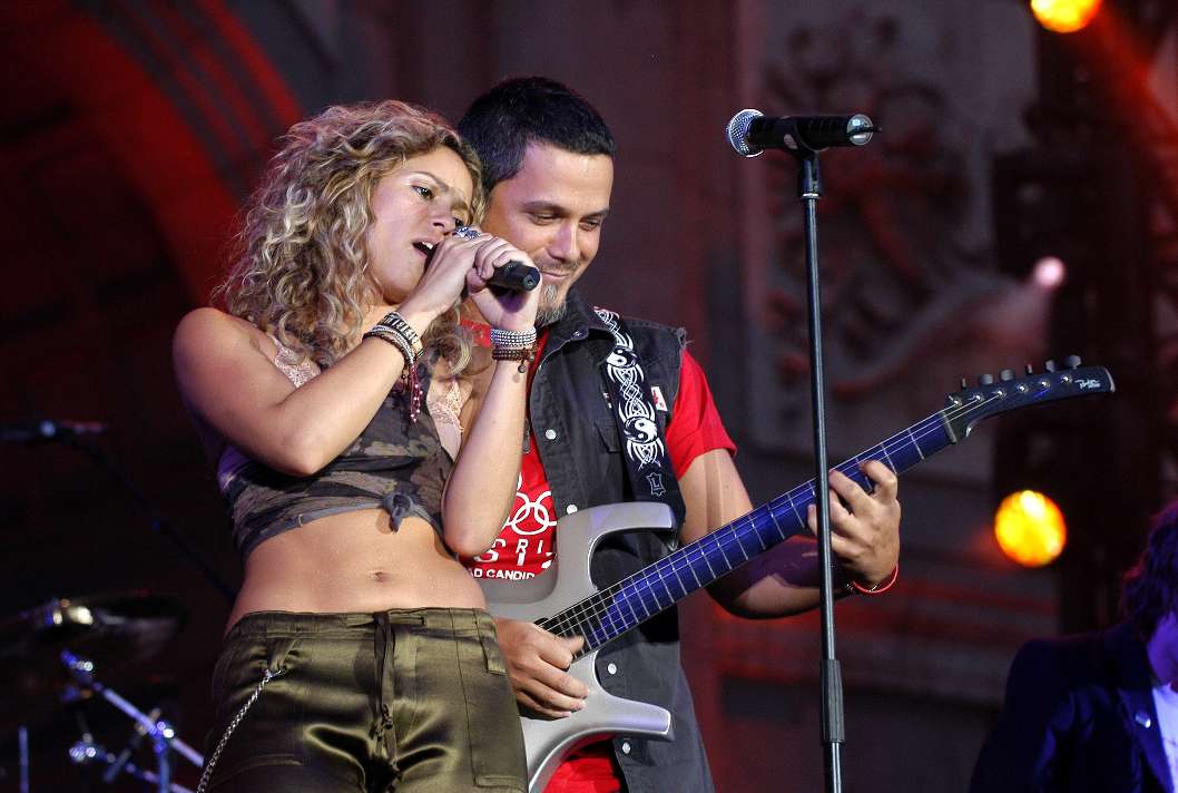 Foto de Shakira y Alejandro Sanz, en nota de Shakira y Alejandro Sanz: mensaje de cumpleaños en el que él exalta su relación