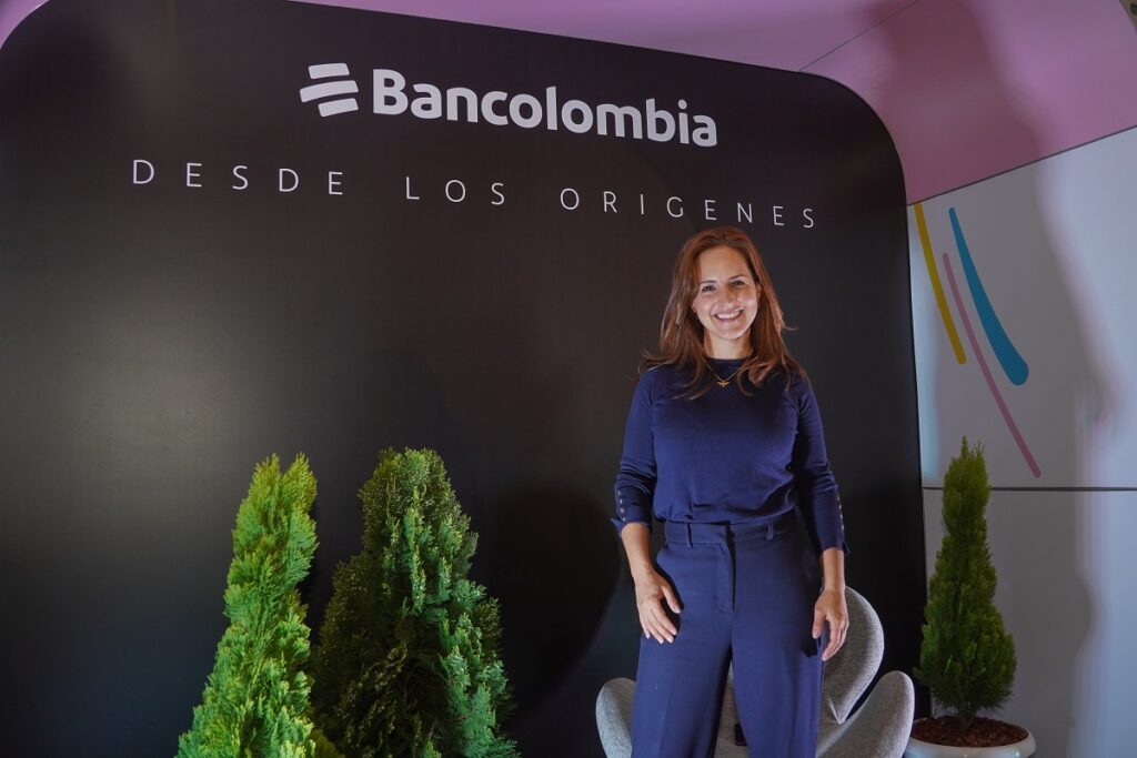 Adriana Arismendi, vicepresidenta corporativa de Mercadeo y Ventas Digitales de Bancolombia - Foto: Styvell Veloza.