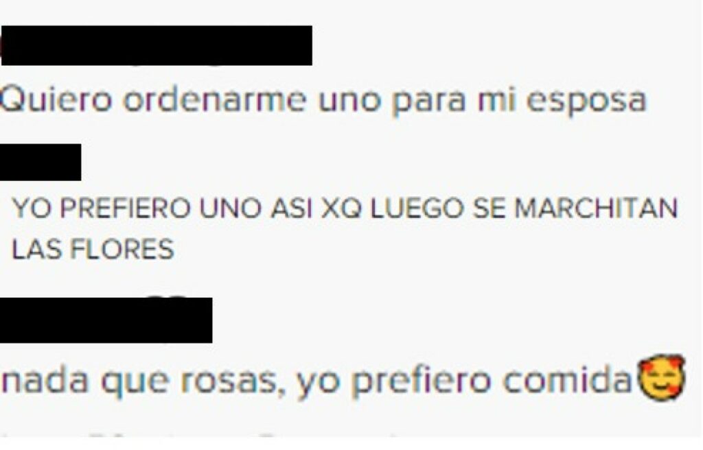 Captura pantalla comentario TikTok @elcanelo_pollosasados