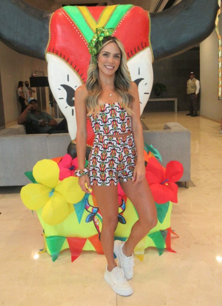 Mabel Cartagena en el Carnaval de Barranquilla - Pulzo