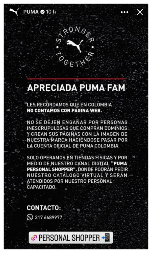 Puma Colombia