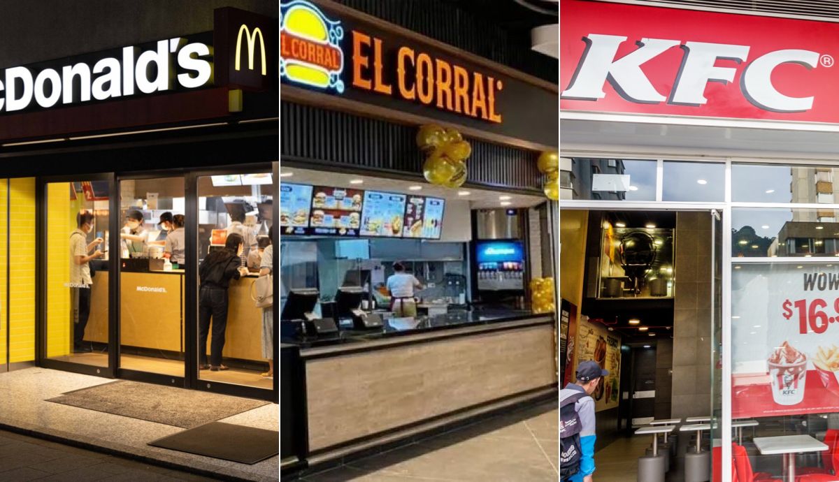 Cuáles son los combos más baratos de McDonald's, El Corral y KFC.
