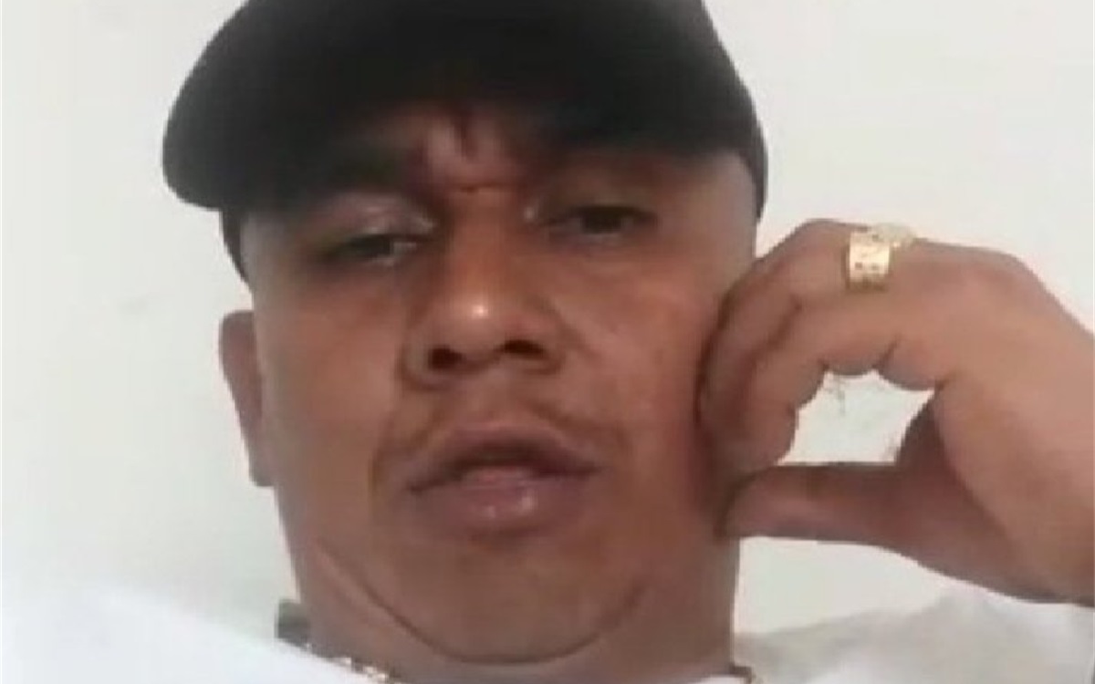 'Negro Óber', así lucía cuando lo capturaron.