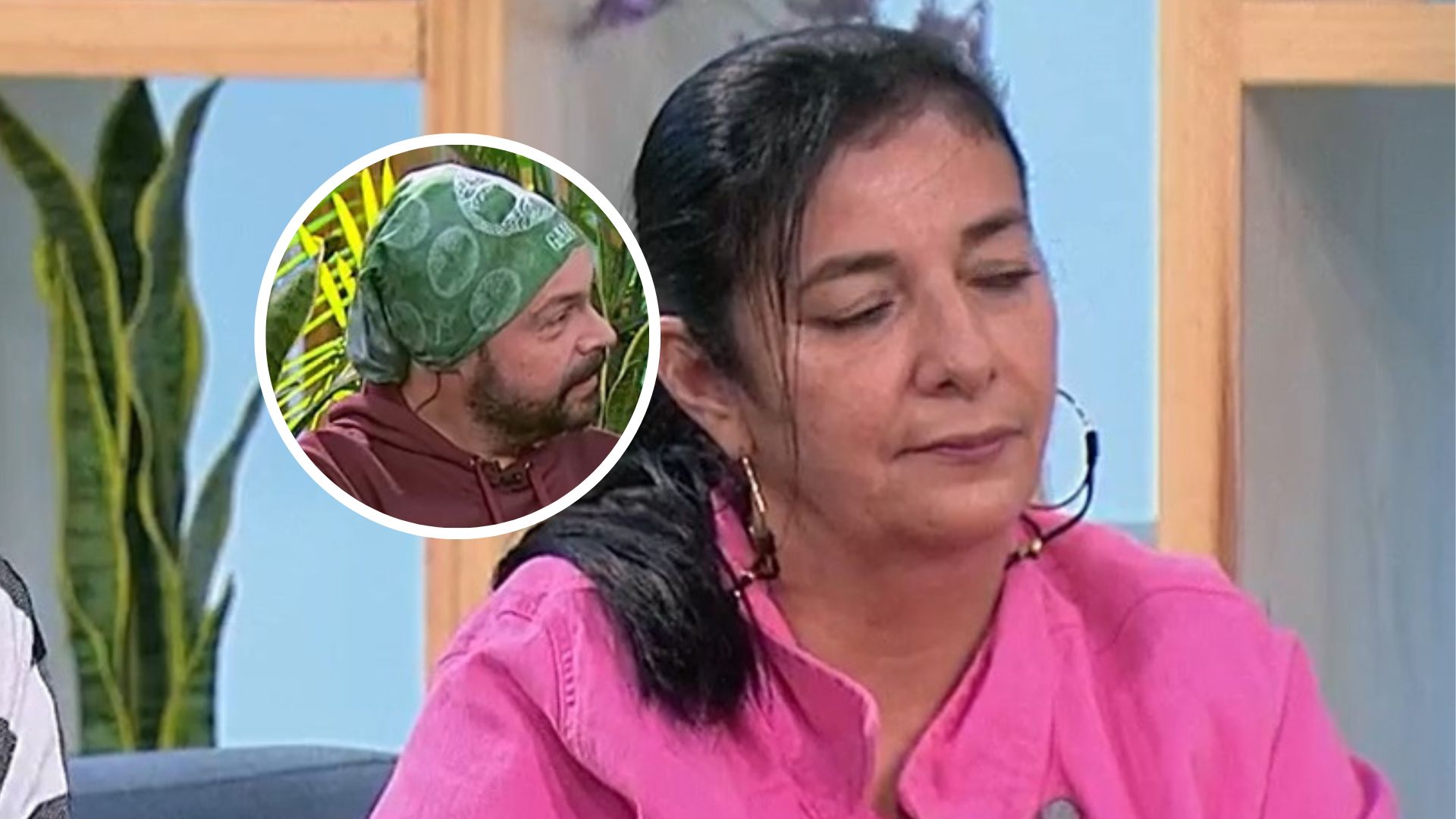 Fotos de Andrés López y madre de Óscar Naranjo, en nota de Video de error en 'Buen día, Colombia' con mamá sorda del exparticipante de Protagonistas.