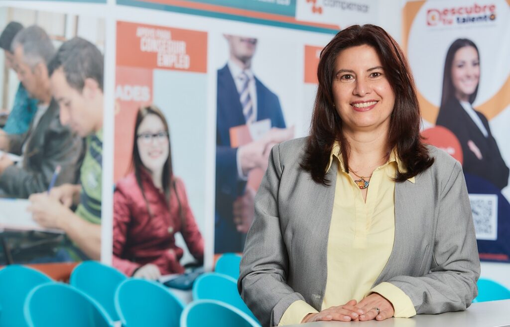 María Isabel Carrascal, gerente de Educación, Empleo y Fomento Empresarial en Compensar