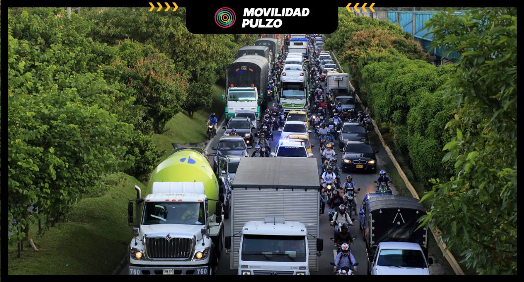 Foto de la movilidad en Villavicencio, por pico y placa el 7 de abril
