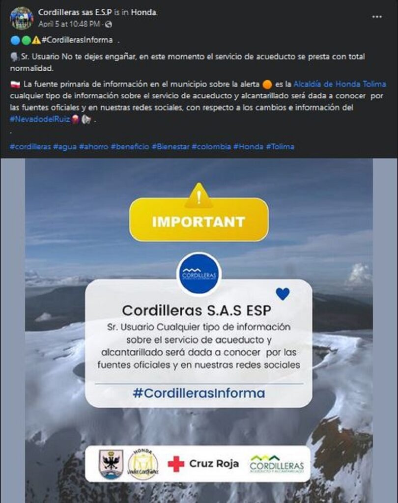 Cordilleras S.A.S ESP
