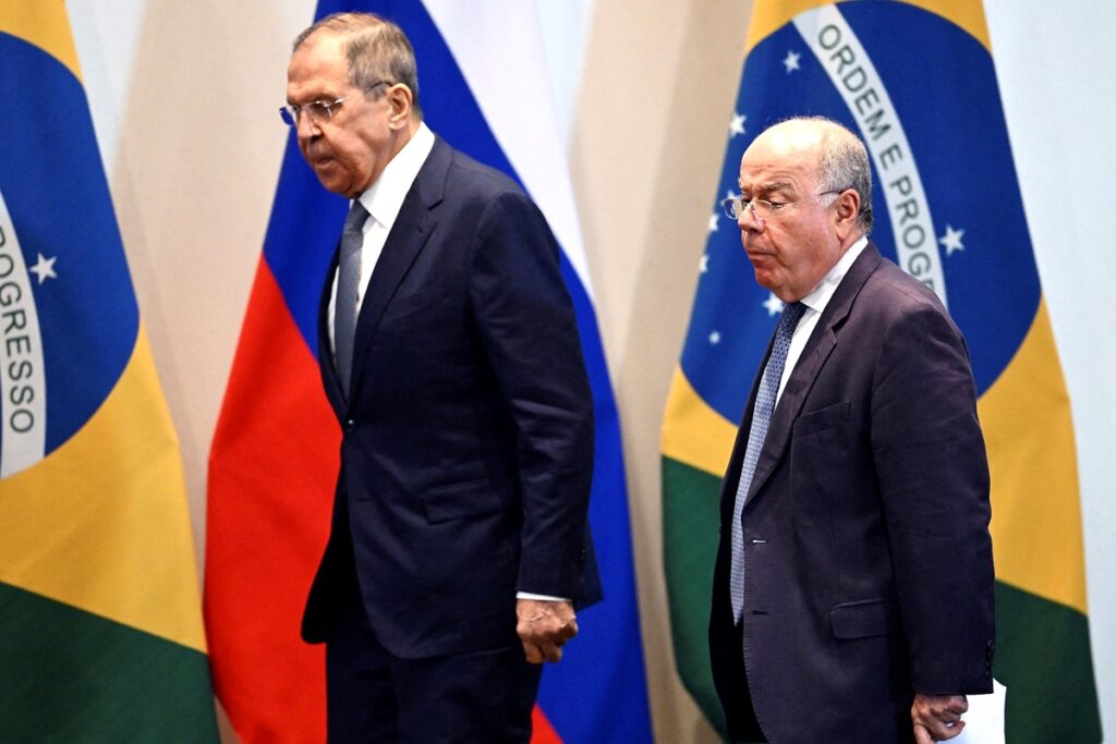 Lavrov en Brasil / AFP