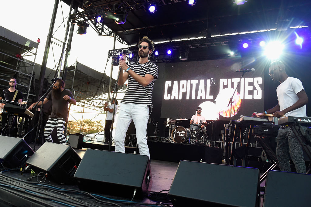 WANTAGH, NY - AUGUST 19:  Sebu Simonian and Ryan Merchant of Capital Cities performs during Day One of 2017 Billboard Hot 100 Festival at Northwell Health at Jones Beach Theater  on August 19, 2017 in Wantagh City.  (Photo by Kevin Mazur/Getty Images for Billboard Magazine)