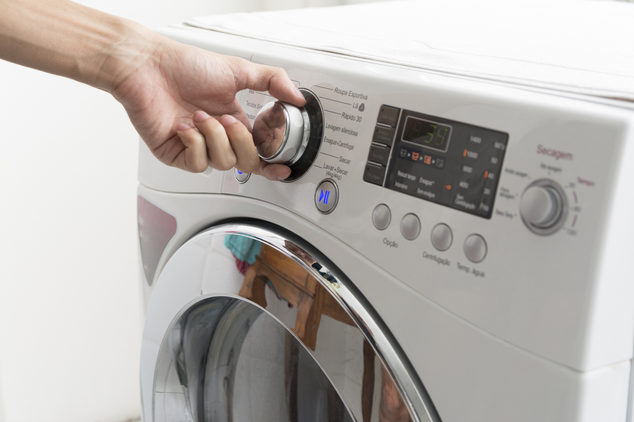 SECAR ROPA LAVADORA  El botón secreto de la lavadora que seca la ropa