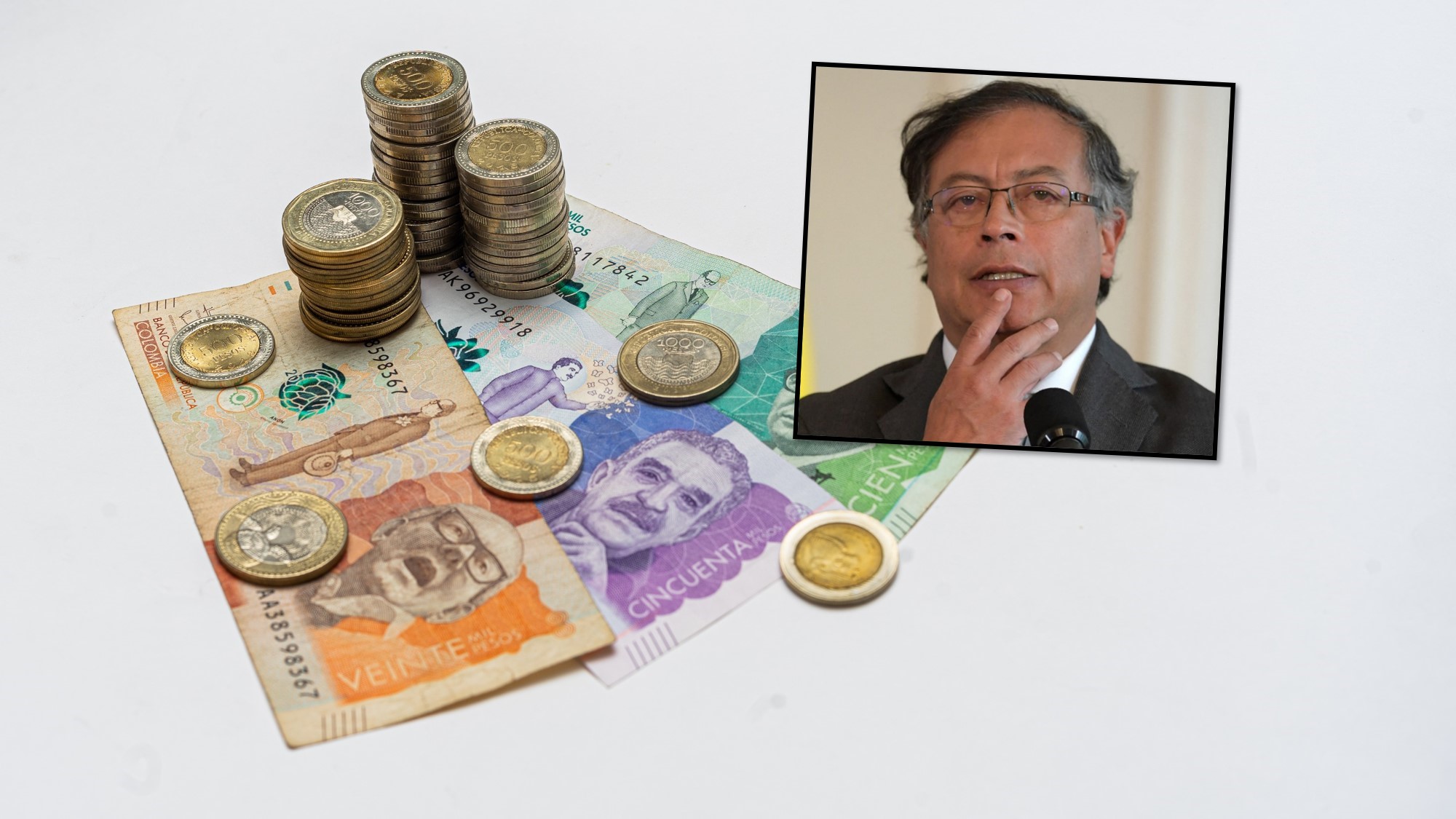 Salario mínimo en Colombia 2023, de más de $1'000.000, sí alcanza, sugiere  Petro