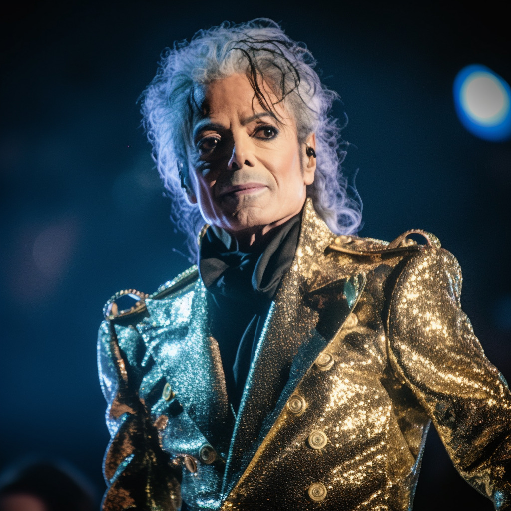 Michael Jackson En La Vejez Inteligencia Artificial Ilustr Las Im genes