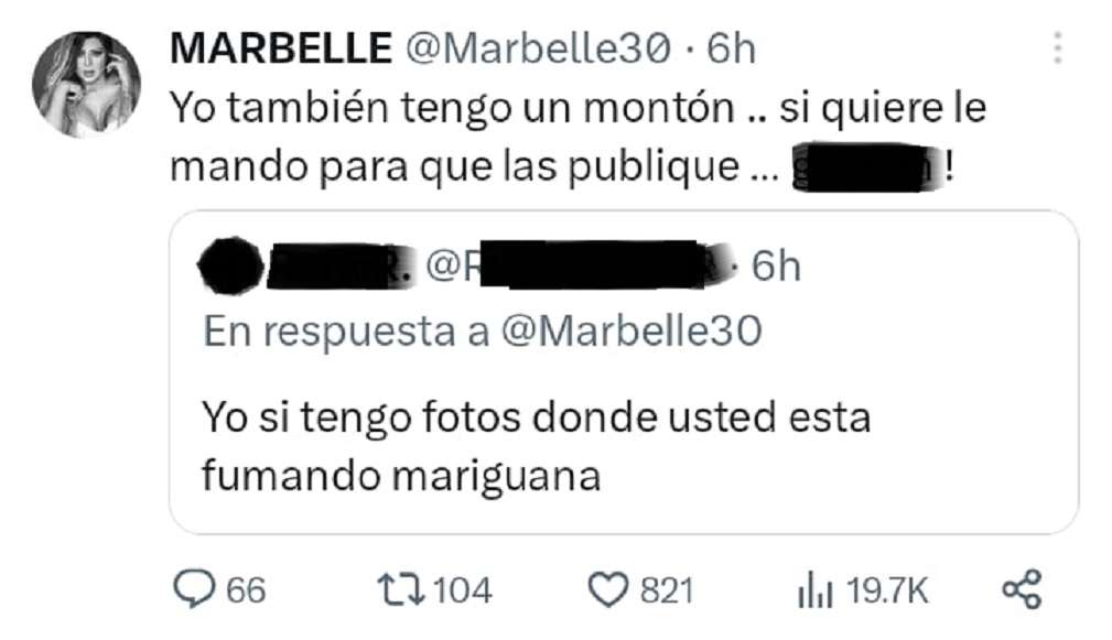 Twitter @Marbelle30