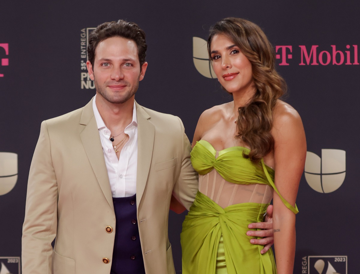 Gabriel Coronel y Daniela Ospina, en nota sobre cómo reaccionó hija de ella a noticia de su embarazo