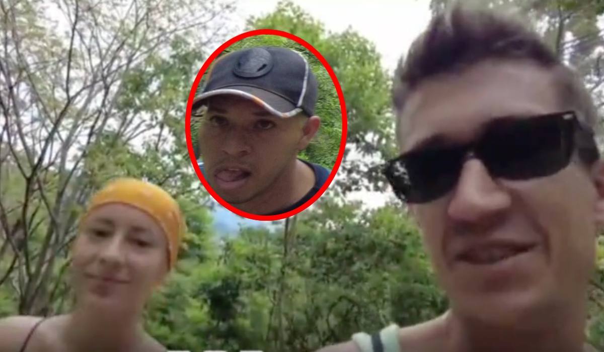 [Video] Turistas polacos, atracados en Medellín mientras grababan; bandido quedó expuesto